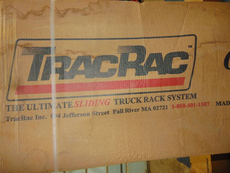 lot 102 image: Trac Rac Overhead Racks with Rails