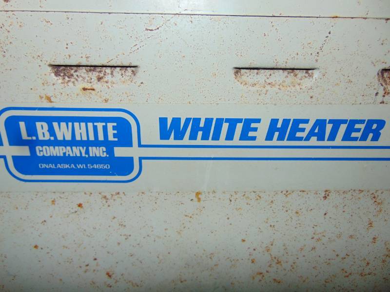 lot 103 image: LB White Hanging Heater