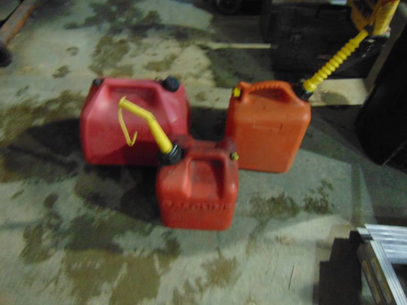 lot 110 image: (3) Gas Cans