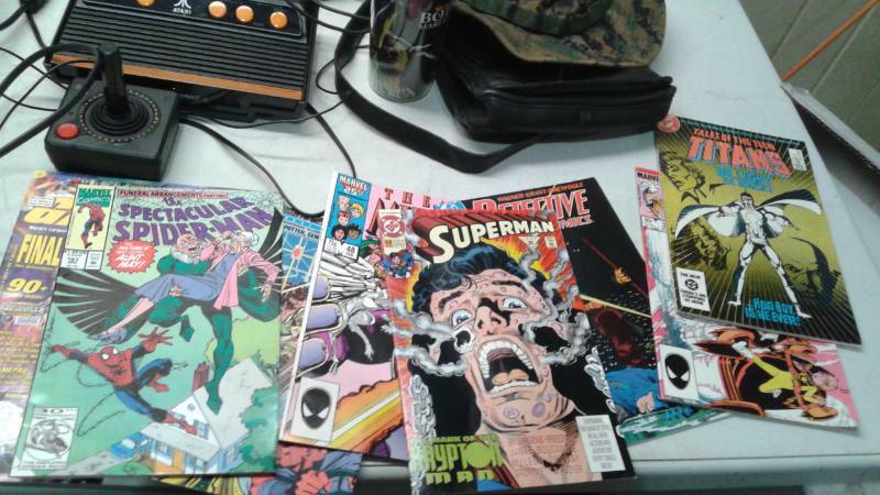 lot 50 image: Lot Of Mixed Items, Comics, Video Games Untested