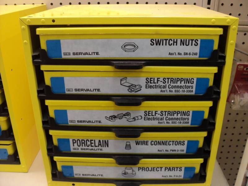 Lot of Servalite Switch nuts, Self-...