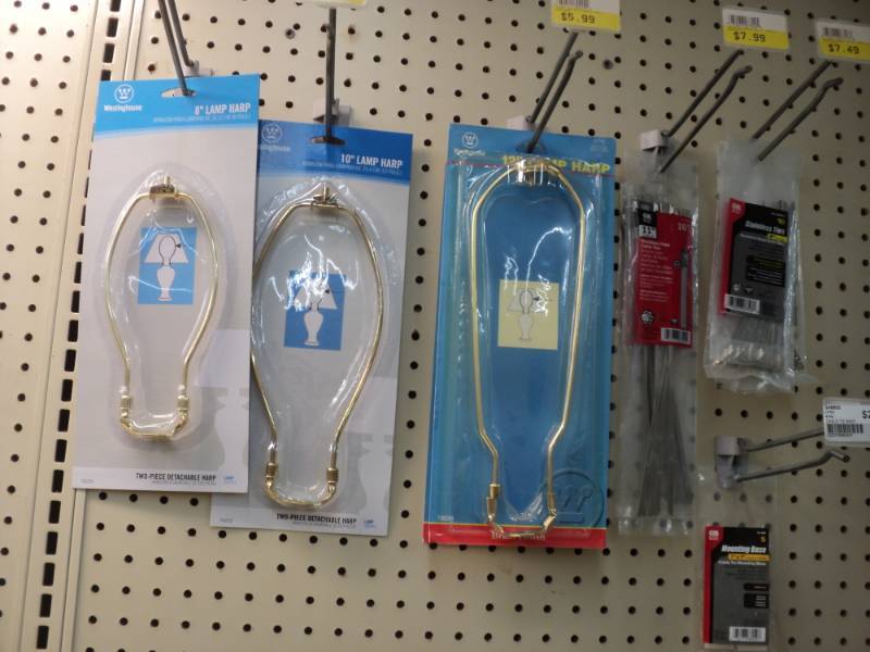 9 Lamp Harps  Misc....