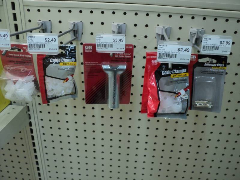 7 Misc.  Clamps and Clips...