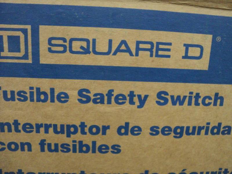 1 Fusible Safety Switch....