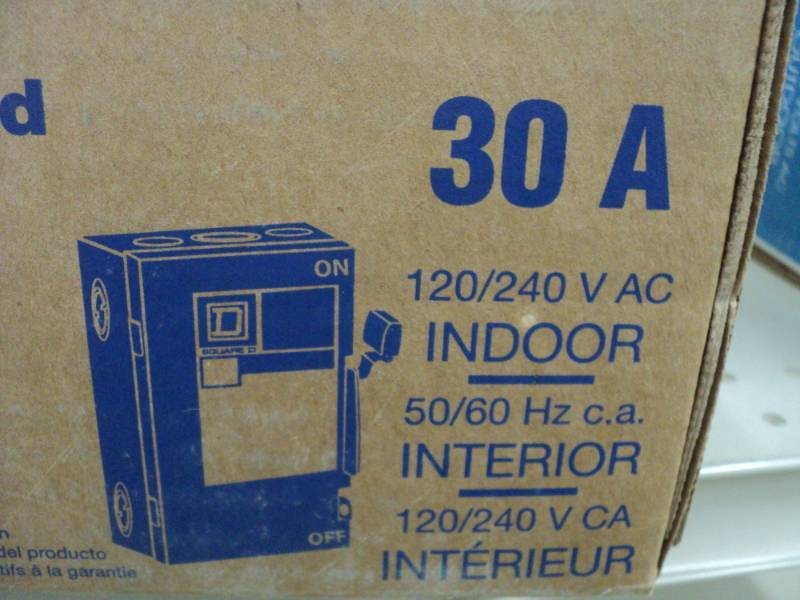 1 Fusible Safety Switch....