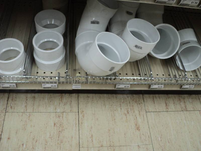 Plumbing  PVC adaptors, elbows and...