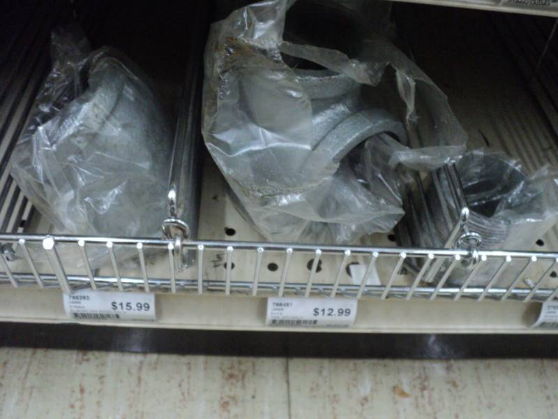 Plumbing  Galvanized Elbows and Te...