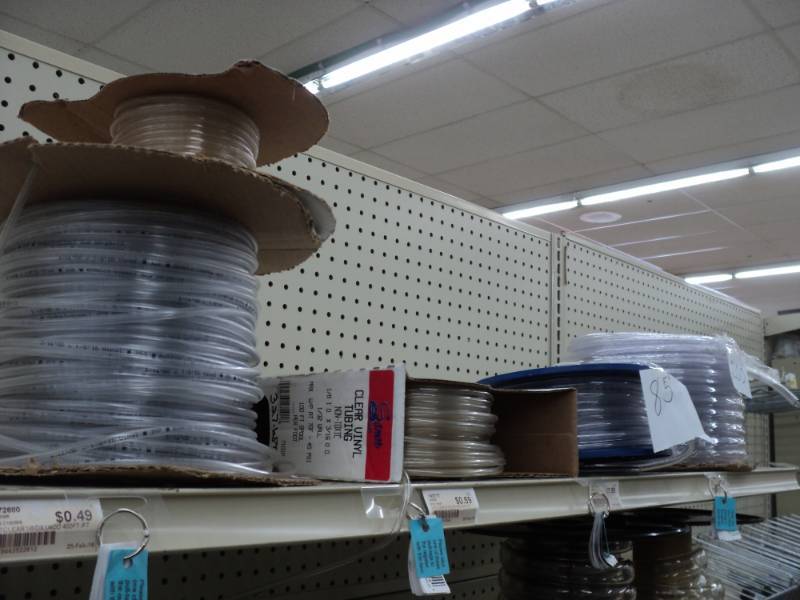 Lot of plastic tubing, 200 716 OD...