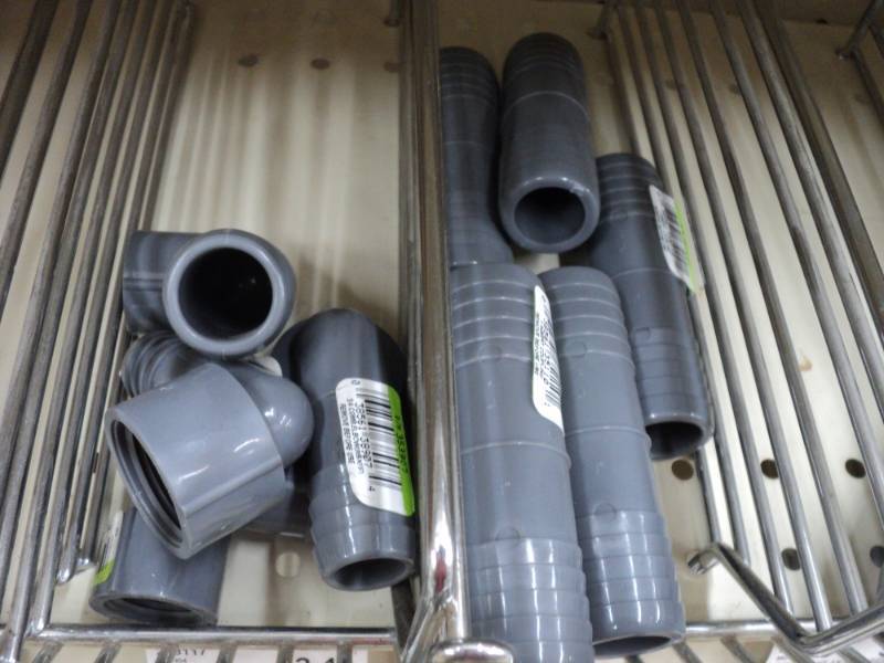 Lot of mainly 1� coupling...