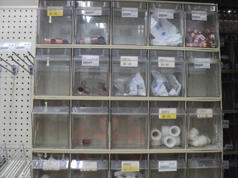 Lot of Copper, Nylon adapters and c...