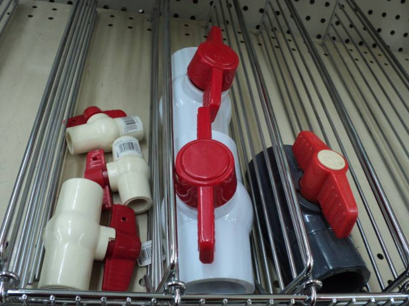 Lot of PVC Valves...