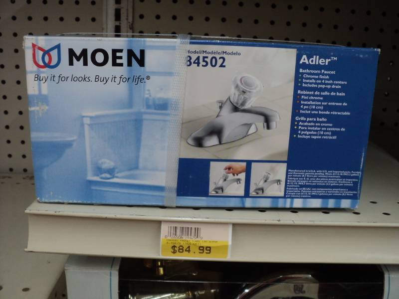Moen Adler bathroom faucet...