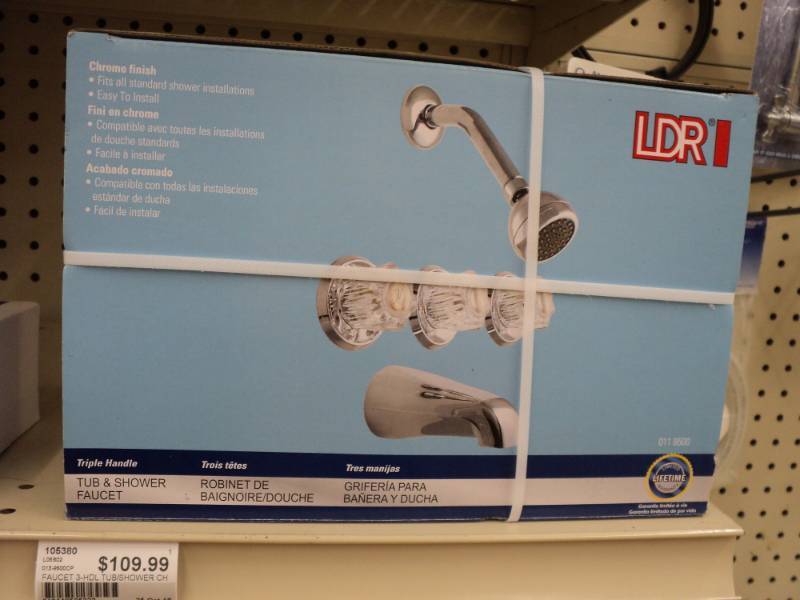 LDR Tub and shower set...