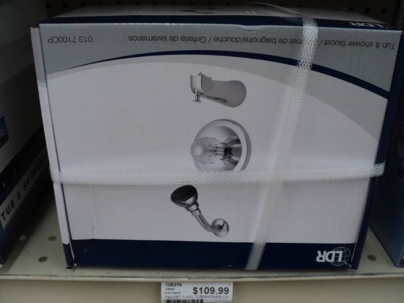 LDR Tub and shower set...