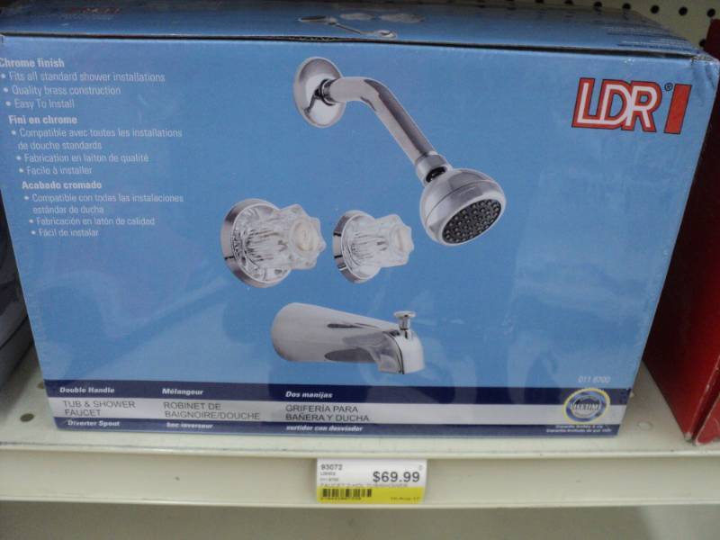 LDR Tub and shower set...