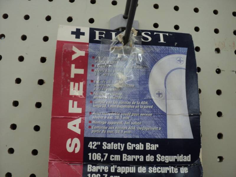 42� restroom safety grab bar...