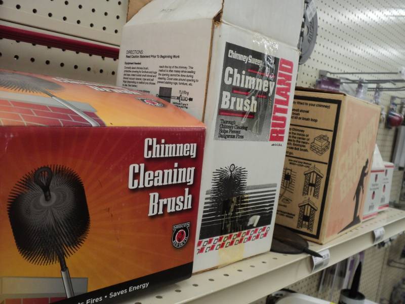 Lot of chimney and pellet stove bru...