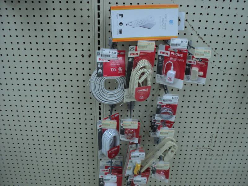 Lot of phone wire and accessories...