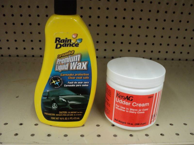 Rain dance wax and Ken AG udder cre...