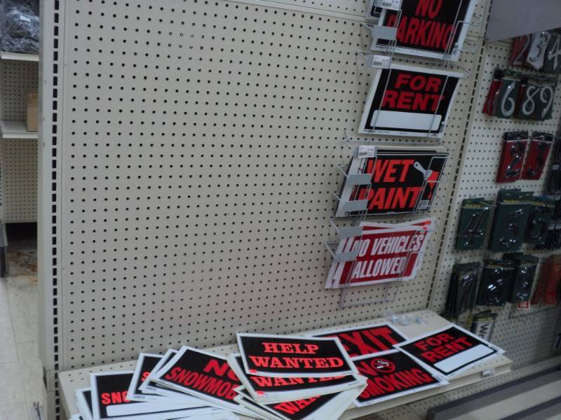 Huge lot of assorted signs...