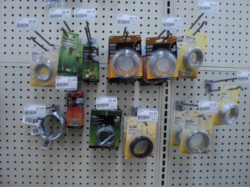 Lot of steel wire...