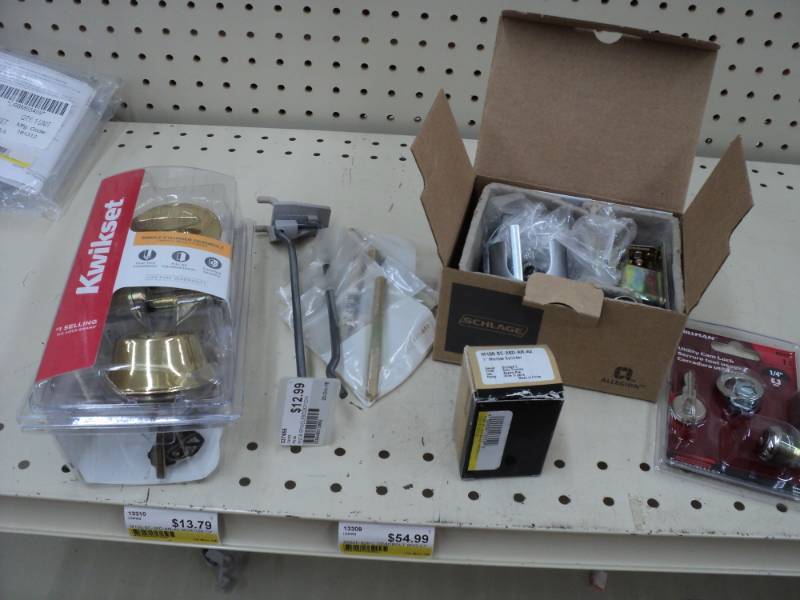 Deadbolt and locks...
