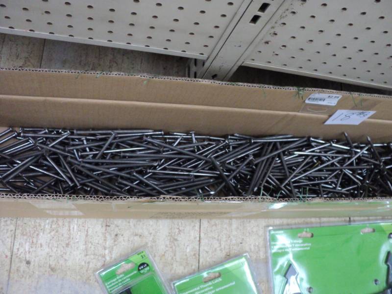 18 pounds of 40D nails...