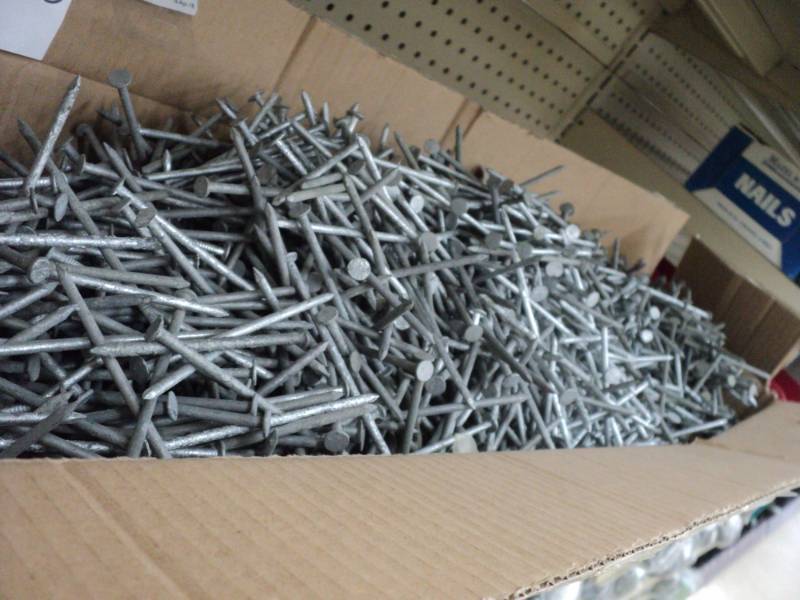 51 pounds of 16D nails...