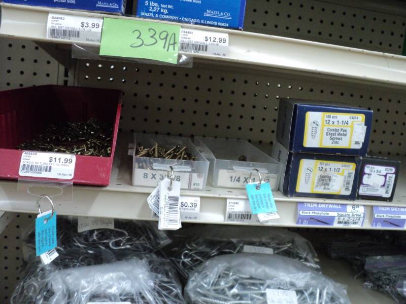 Lot of screws...