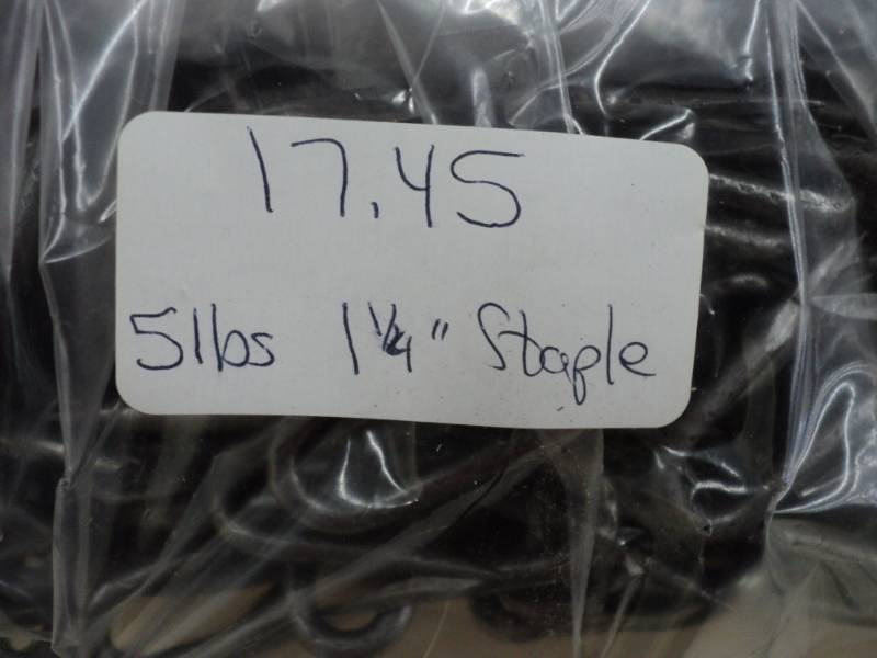 4  - 5 pound bags of 1 �� staples...