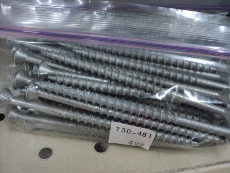5 � long deck screws...