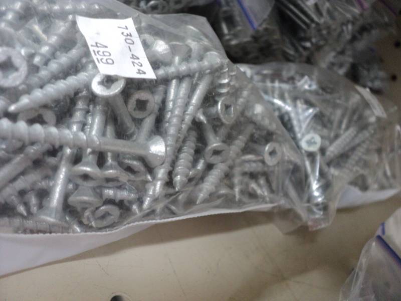 2 bags of galvanized deck screws...