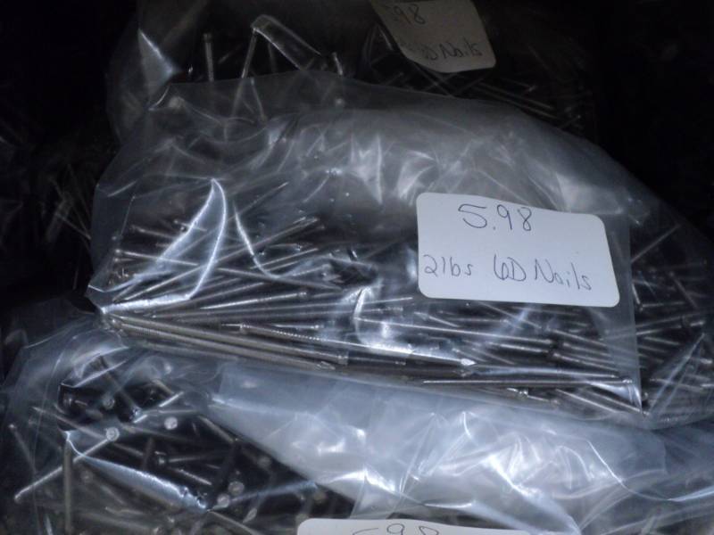 5 � 2 pound bags of 6D nails...