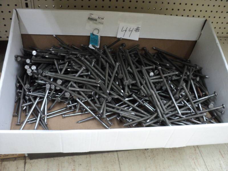 44 Pounds of 60D nails...