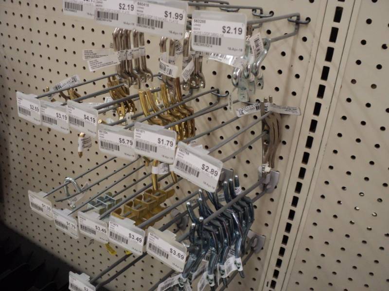Lot of stap loops, rope cleats and ...