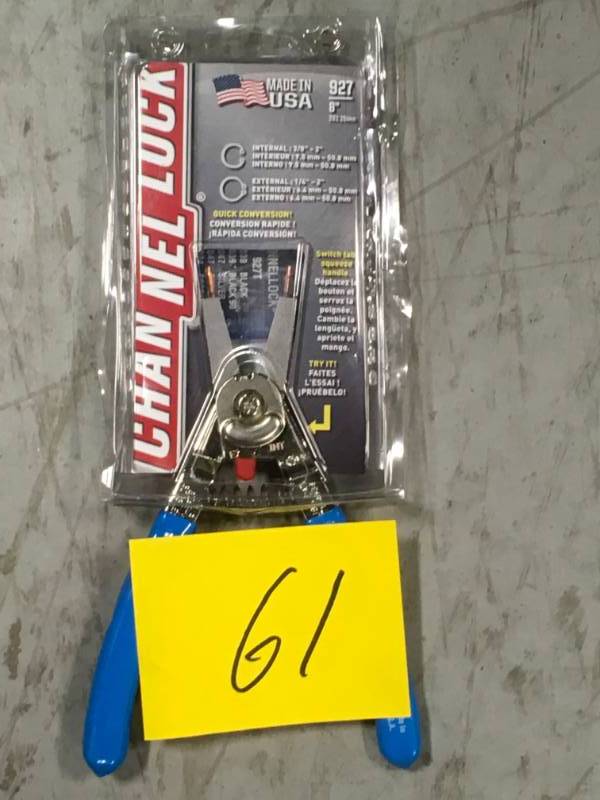 Channellock 8 in. Retaining Ring Pliers in like new condition