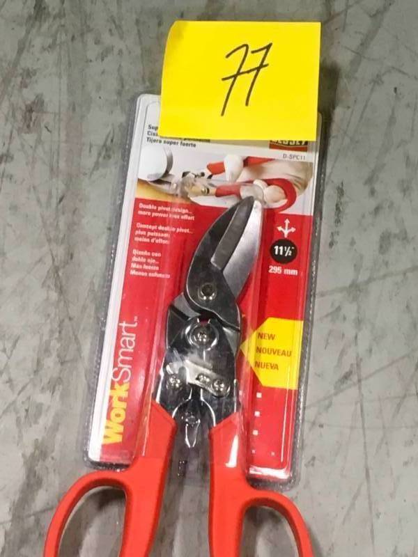 BESSEY 11-12 in. Super Power American Pattern Offset Tin Snips not used