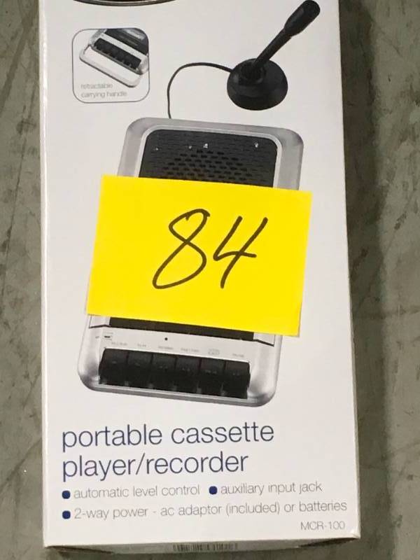 JENSEN Cassette PlayerRecorder not used