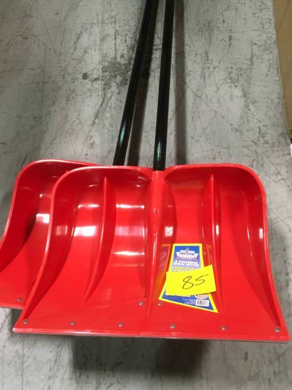 Trident Snow Shovel LOT OF 2 not used but missing handle