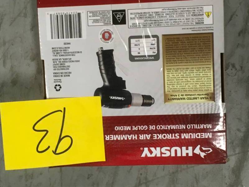 Husky Medium Stroke Air Hammer not used