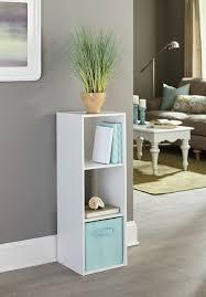 ClosetMaid 12 in. W x 36 in. H White Stackable 3-Cube Organizer not used