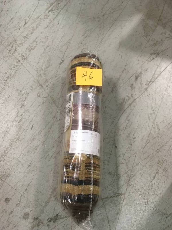Oriental Weavers Riverway Brown 2 ft. x 8 ft. Runner Rug not used