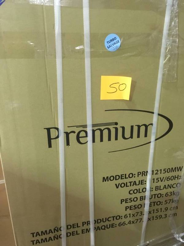 PREMIUM 11.5 cu. ft. Frost Free Top Freezer Refrigerator in White open box not used