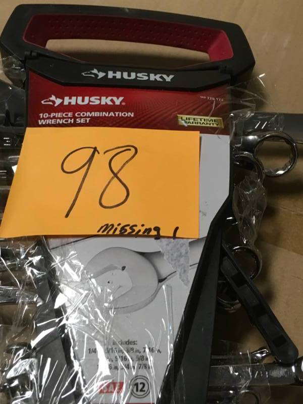 Husky SAE Combination Wrench Set (10-Piece)