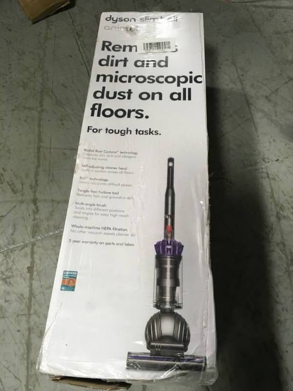 lot 9 image: Dyson Slim Ball Animal Upright Vacuum Cleaner in like new condition