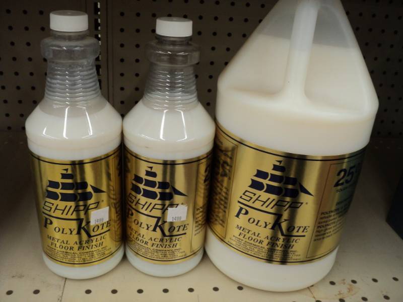 3 bottles of Shopp Poly Kote Metal ...