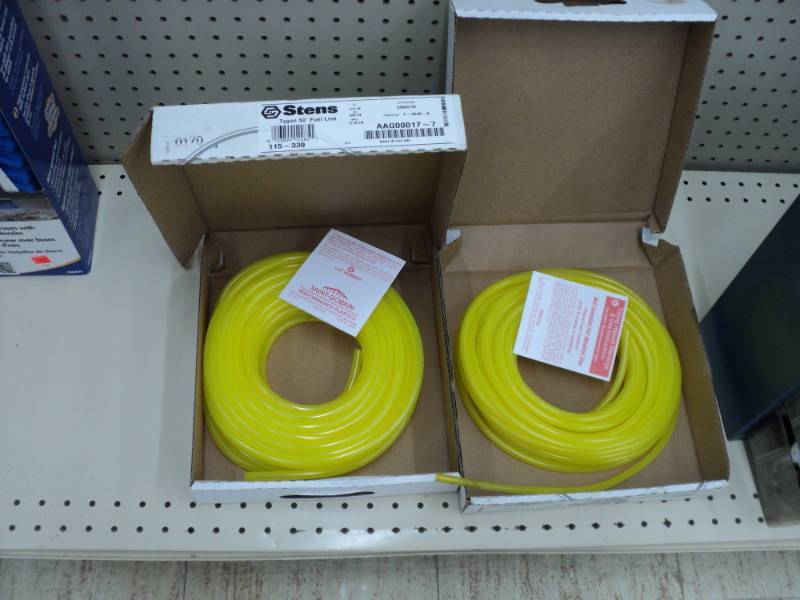 2 - Tygon 50 Fuel Line...
