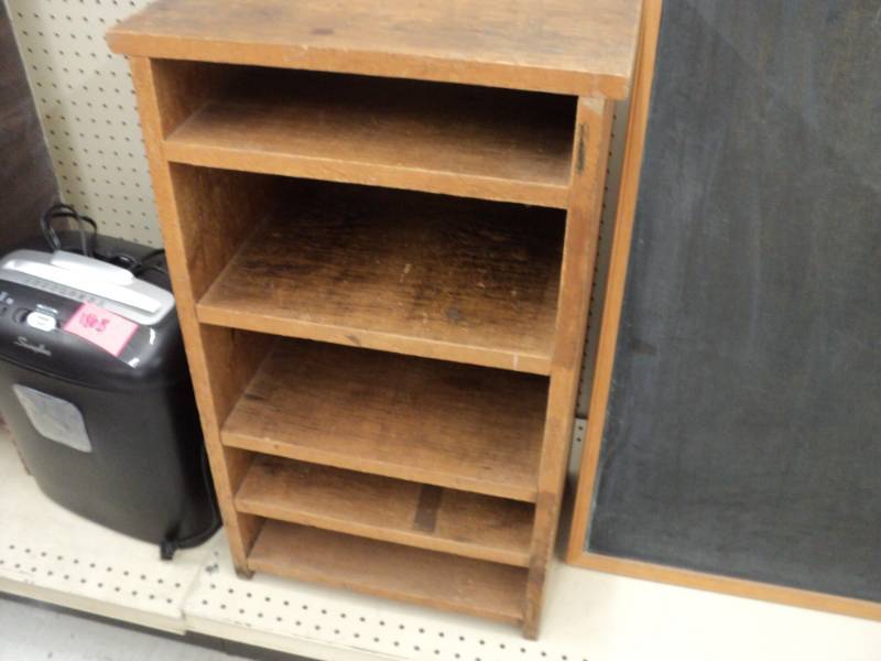 1- 5 Shelf Wood Small Shelving Unit...