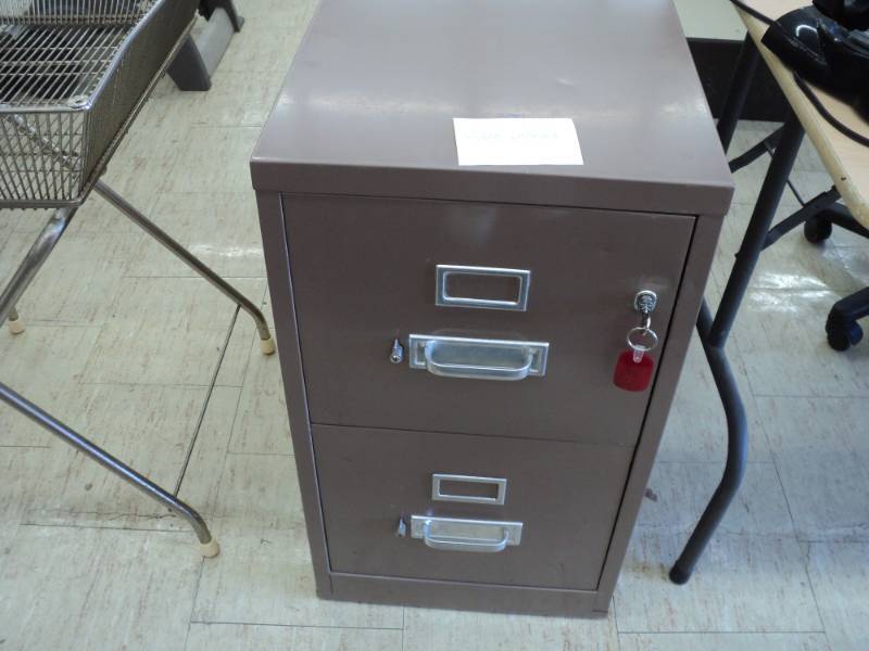 1- Fireproof Cabinet with Key...