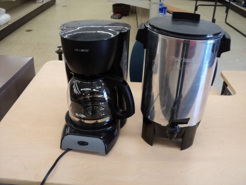 2  Coffee Makers...